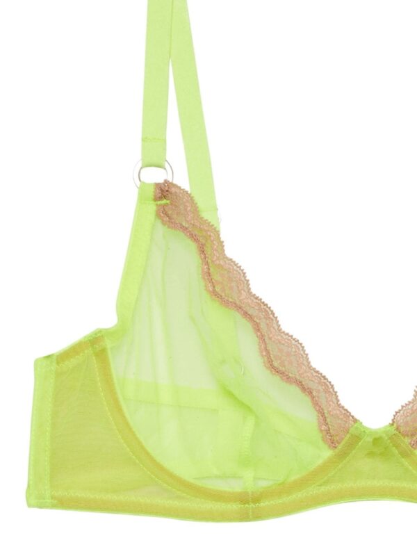 Fleur Du Mal  lace-detail underwire-cup bra - Image 2