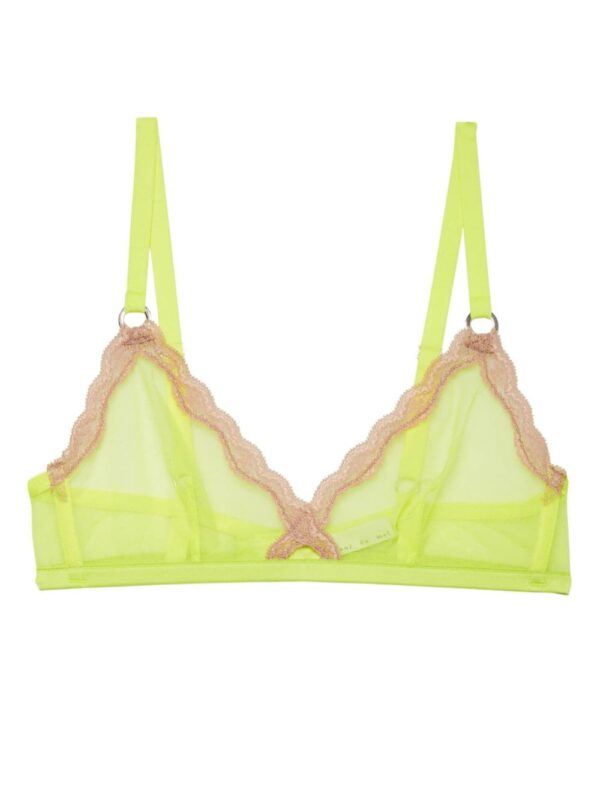Fleur Du Mal  Sheer Tulle bra