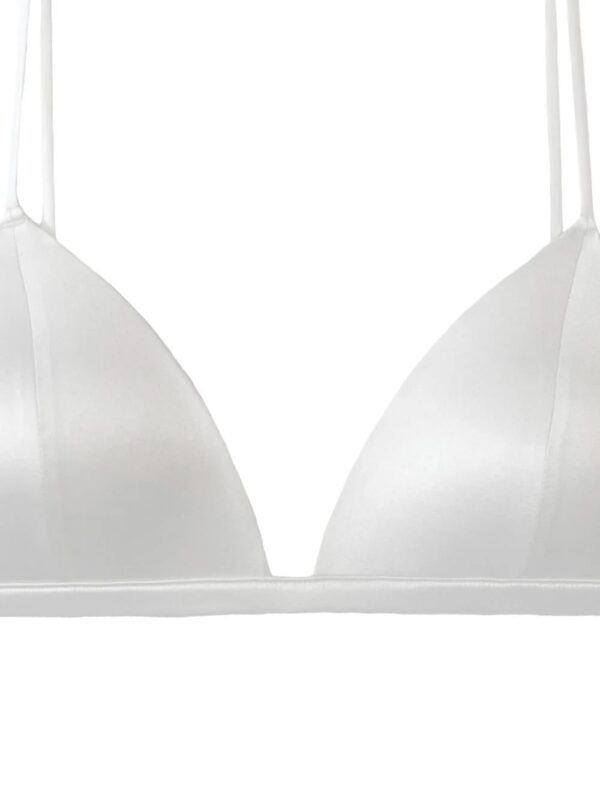 Fleur Du Mal  Luxe silk-satin bra - Image 2