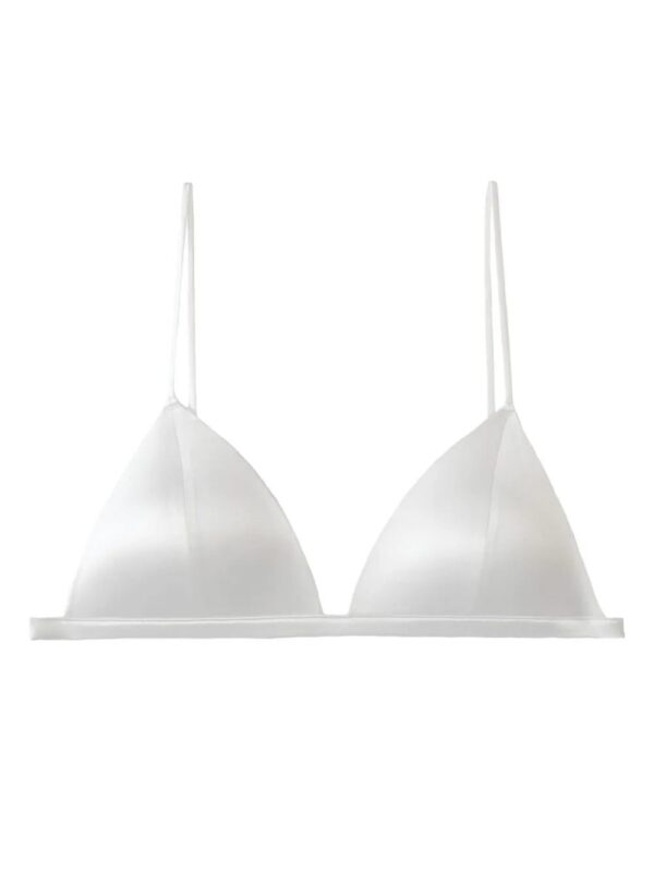 Fleur Du Mal  Luxe silk-satin bra