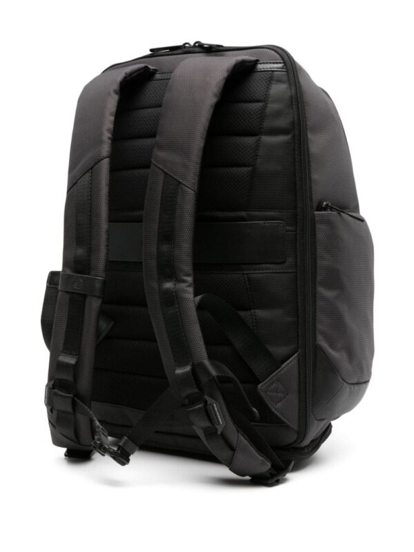 PIQUADRO logo-plaque panelled backpack - Image 2