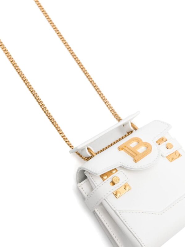 Balmain mini B-Buzz leather tote bag - Image 4