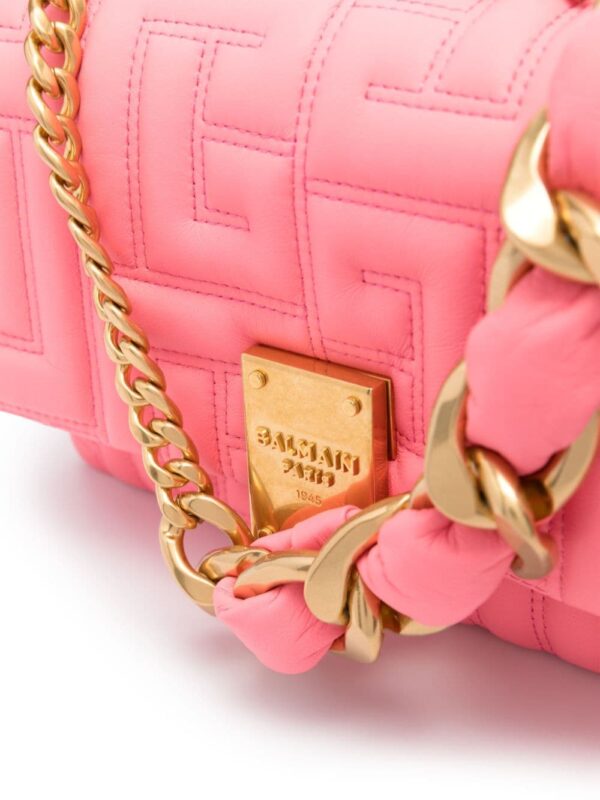 Balmain small 1945 Soft shoulder bag - Image 4