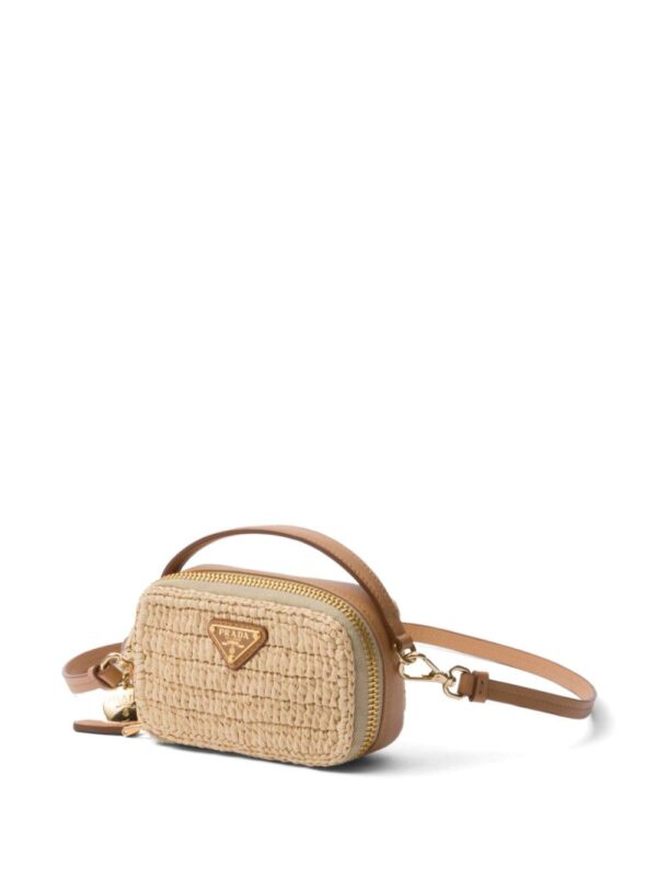 Prada woven mini pouch - Image 3