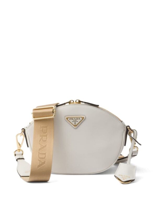 Prada mini leather shoulder bag