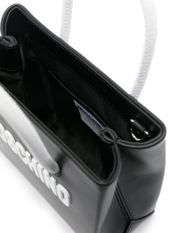 Moschino logo-lettering mini bag - Image 5