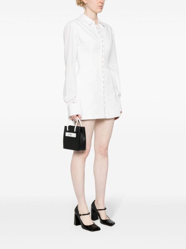 Moschino logo-lettering mini bag - Image 2