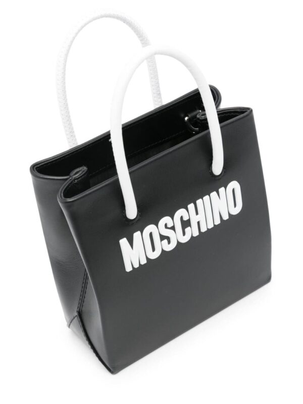 Moschino logo-lettering mini bag - Image 4