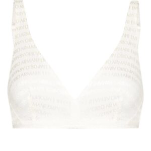 Emporio Armani logo-jacquard bra