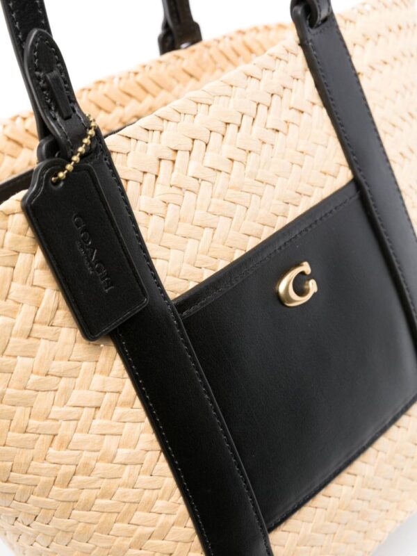 Coach logo-charm tote bag - Image 4