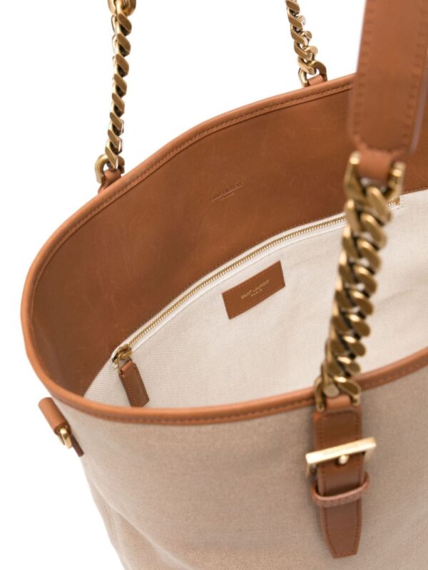Saint Laurent canvas tote bag - Image 5