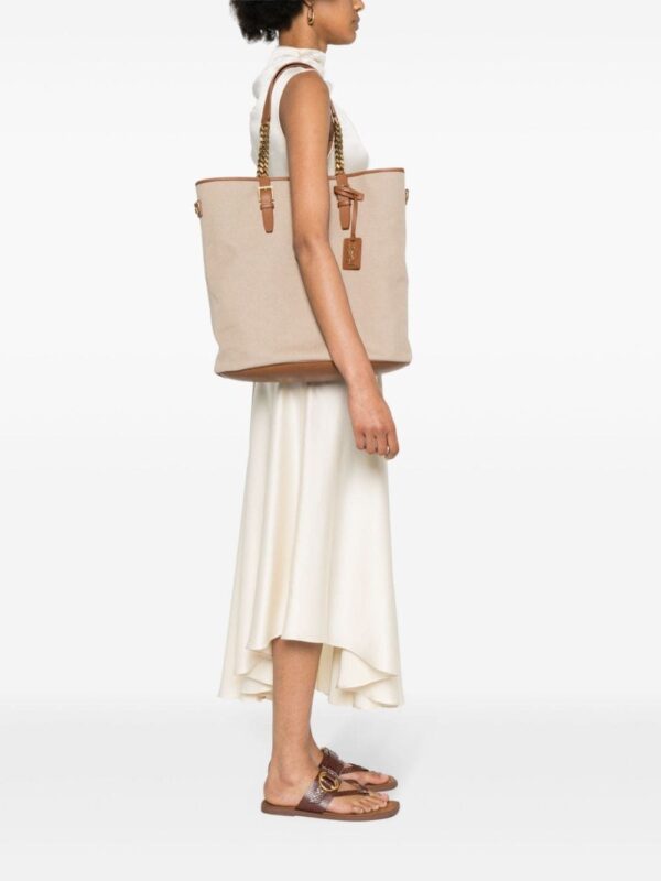 Saint Laurent canvas tote bag - Image 2