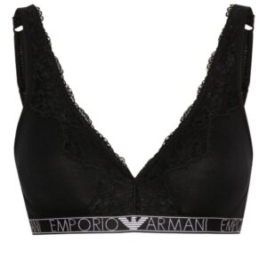 Emporio Armani lace-detail bra