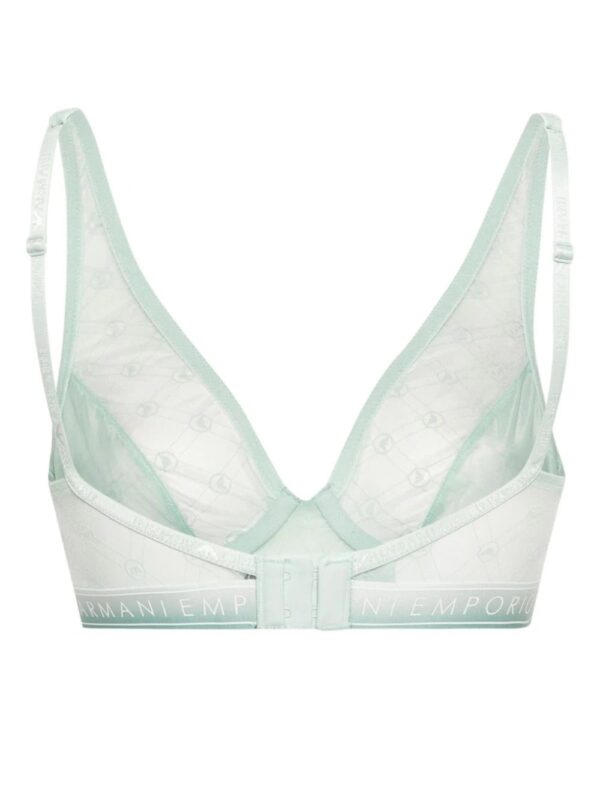 Emporio Armani  logo-jacquard bra - Image 2