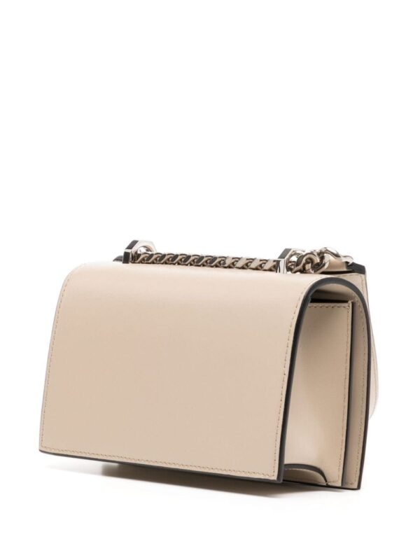 Alexander McQueen mini The Biker Jewelled satchel bag - Image 3