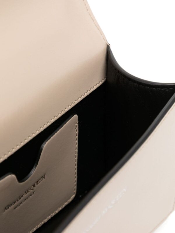 Alexander McQueen mini The Biker Jewelled satchel bag - Image 5