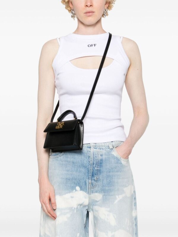 Off-White baby Jitney leather shoulder bag - Image 2