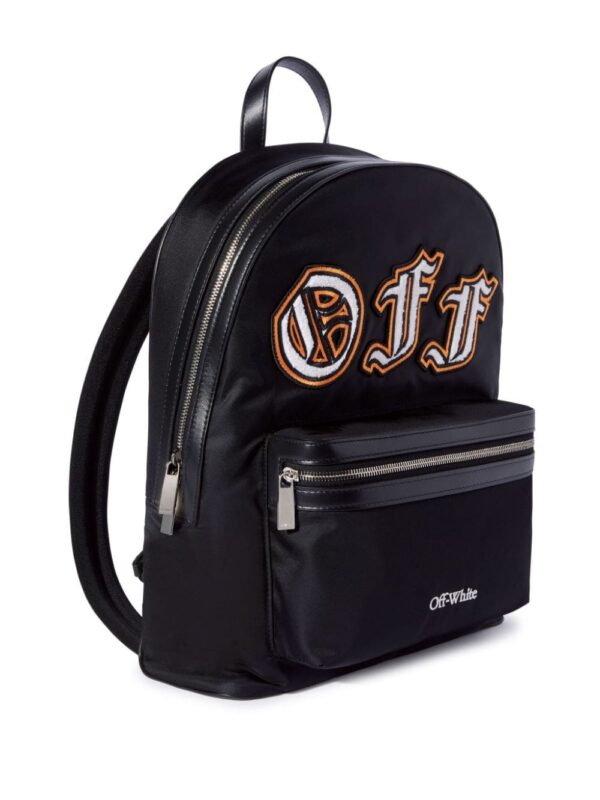 Off-White logo-appliqué backpack - Image 4