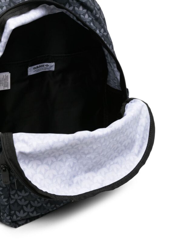 adidas logo-patch monogram-print backpack - Image 4