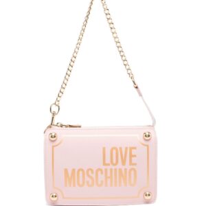 Love Moschino logo-print shoulder bag