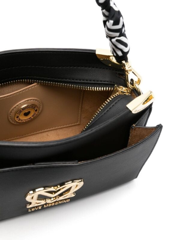 Love Moschino logo-plaque cross body bag - Image 5