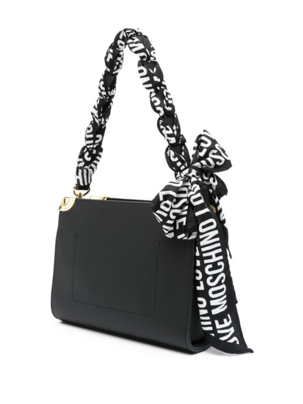 Love Moschino logo-plaque cross body bag - Image 3