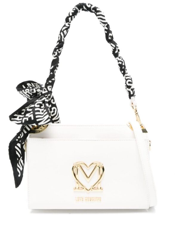 Love Moschino logo-plaque cross body bag