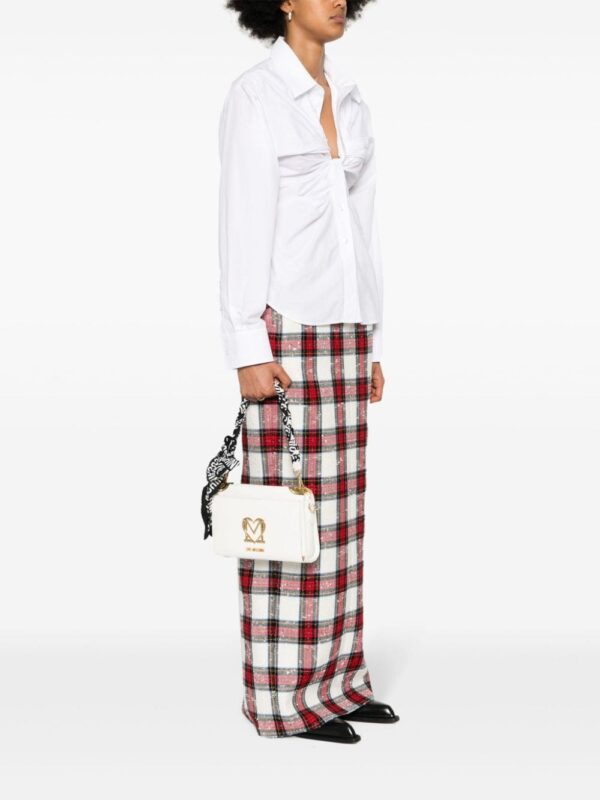 Love Moschino logo-plaque cross body bag - Image 2