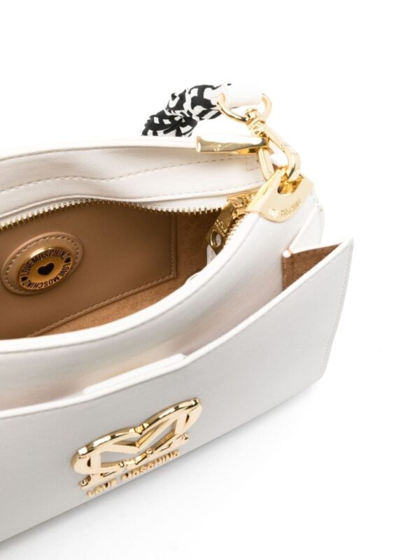 Love Moschino logo-plaque cross body bag - Image 5
