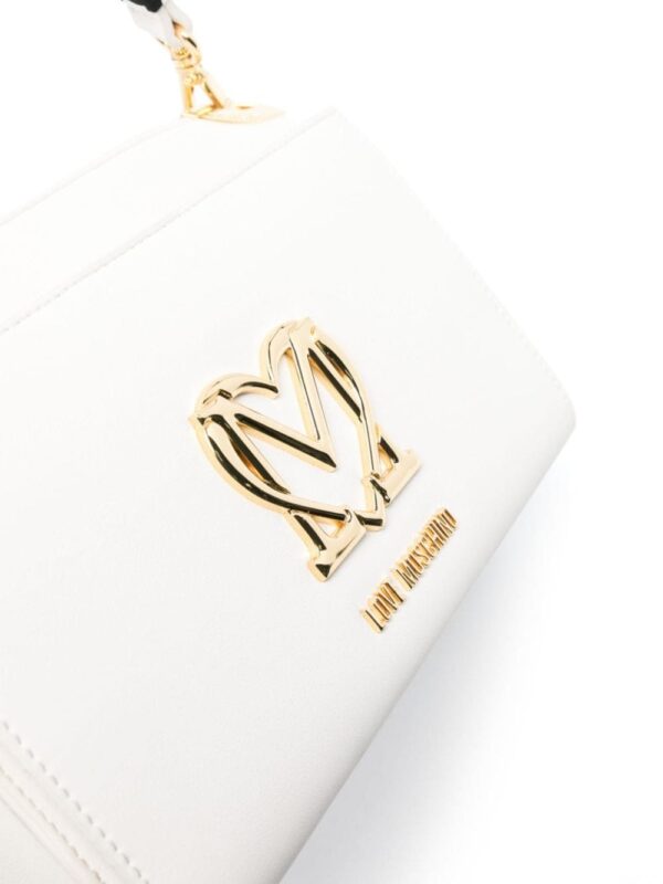 Love Moschino logo-plaque cross body bag - Image 4