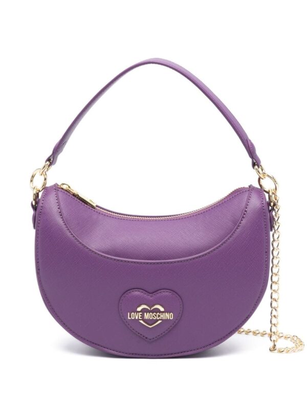 Love Moschino heart-appliqué tote bag