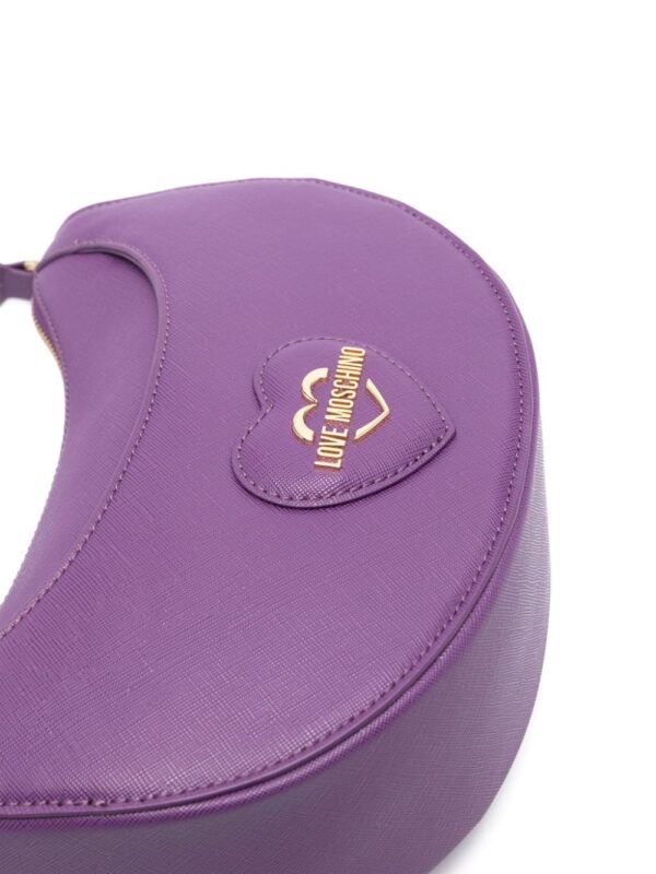 Love Moschino heart-appliqué tote bag - Image 4