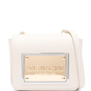 Love Moschino logo-plaque cross body bag