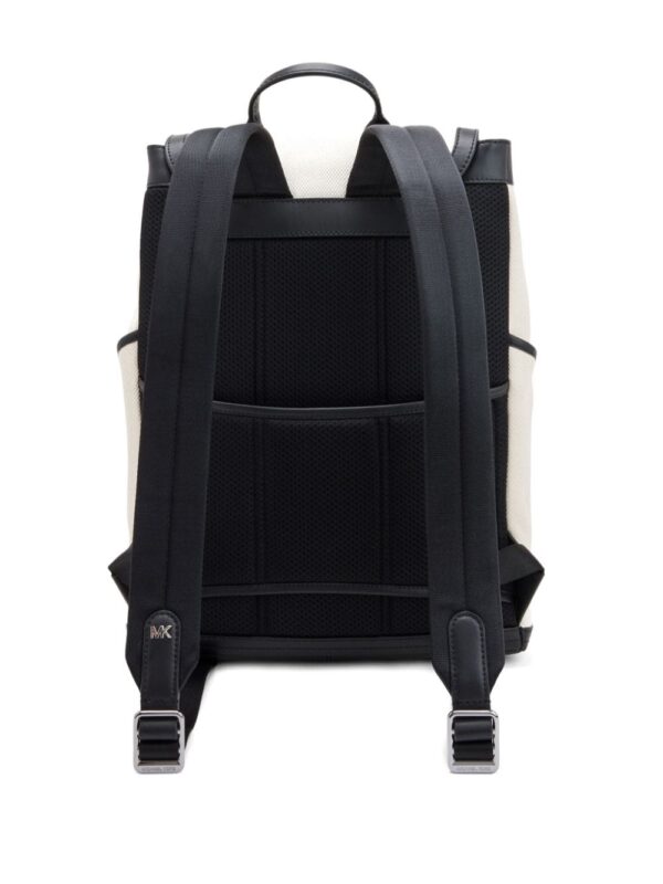 Michael Kors logo-embroidered cotton backpack - Image 3