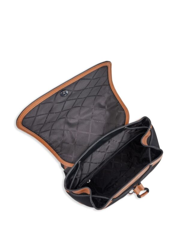 Michael Kors logo-embroidered cotton backpack - Image 3
