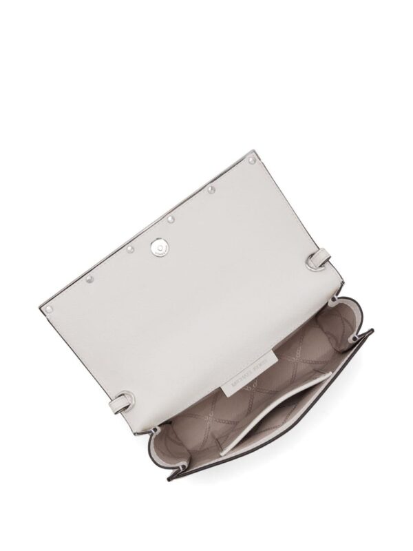 Michael Kors logo-plaque leather clutch bag - Image 2