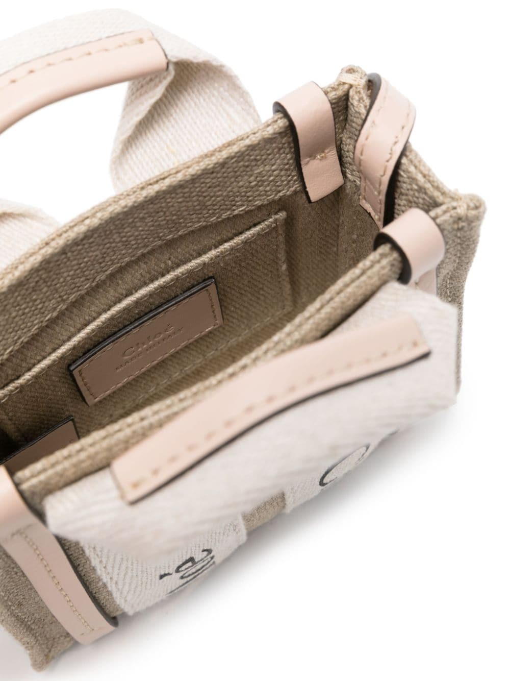 Chloé nano Woody tote bag - Image 5