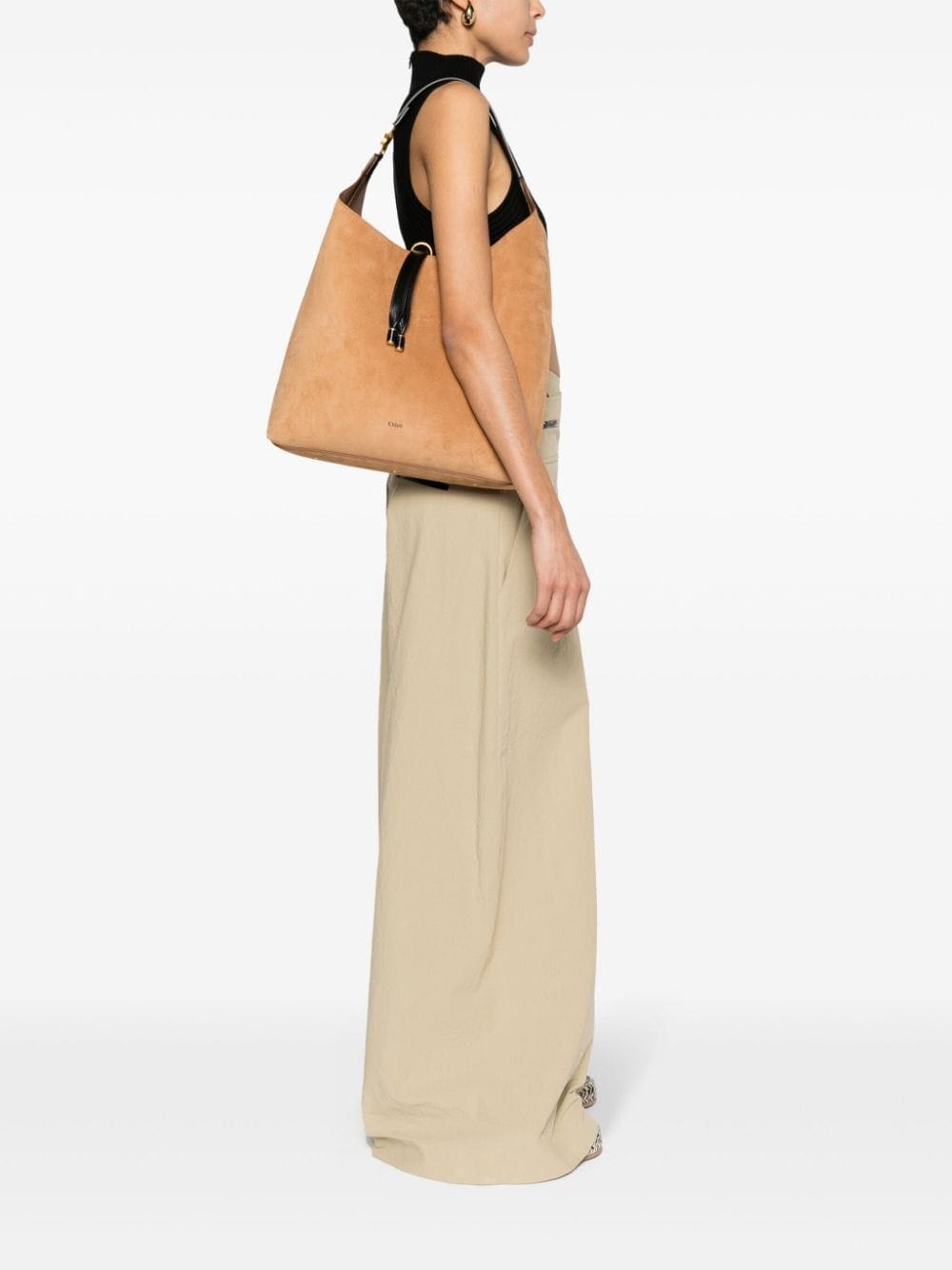 Chloé Marcie suede shoulder bag - Image 2