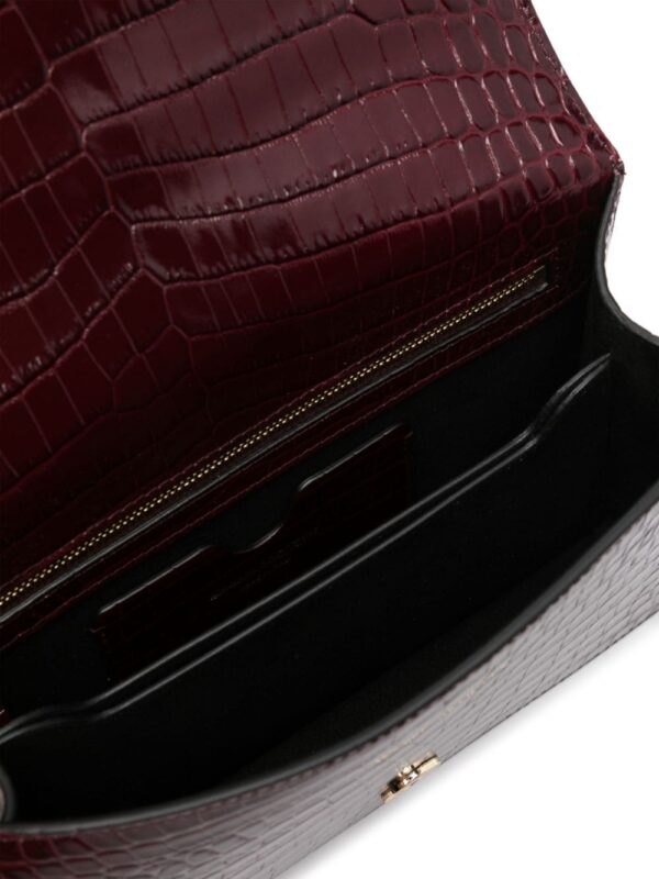 Alexander McQueen Jewelled leather satchel bag - Image 5