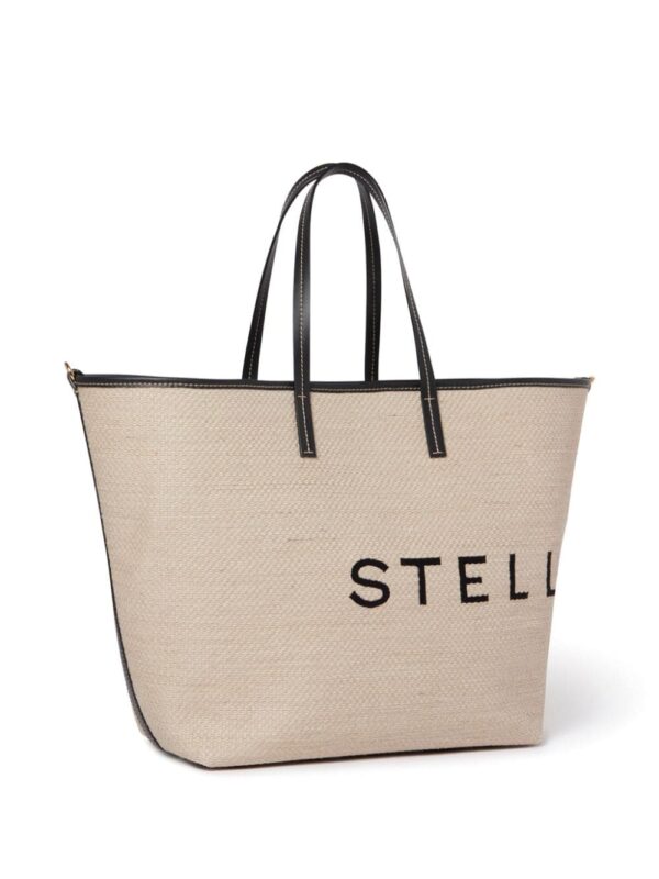Stella McCartney jacquard-logo tote bag - Image 4