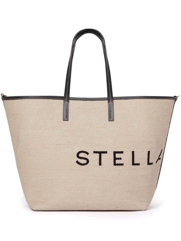 Stella McCartney jacquard-logo tote bag