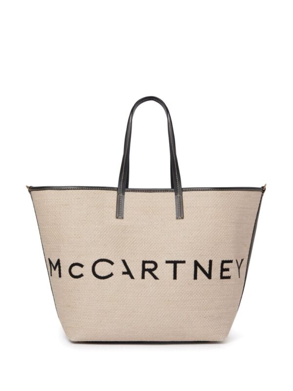 Stella McCartney jacquard-logo tote bag - Image 3