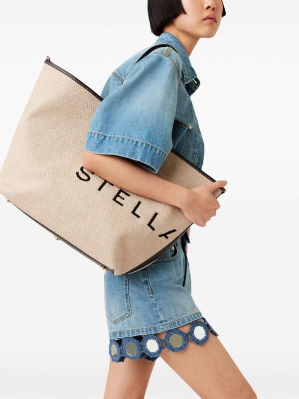 Stella McCartney jacquard-logo tote bag - Image 2