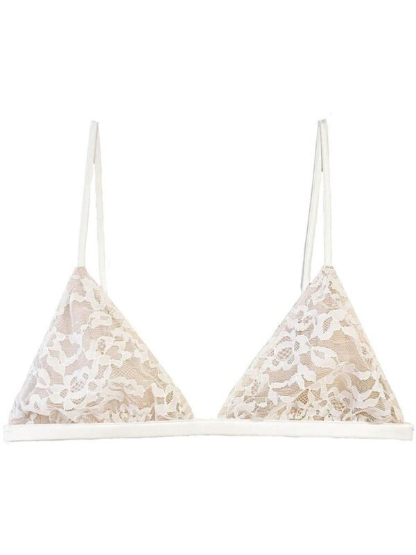 Fleur Du Mal  Venus lace triangle bra