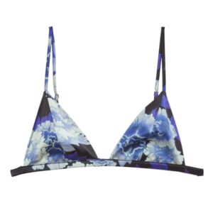 Fleur Du Mal  Luxe triangle bra