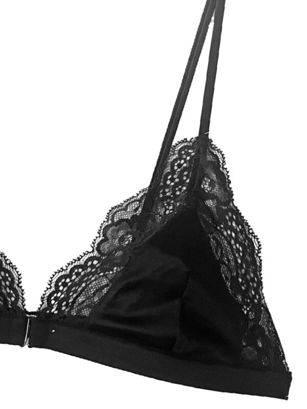 Fleur Du Mal  Naomi lace-trim triangle bra - Image 2