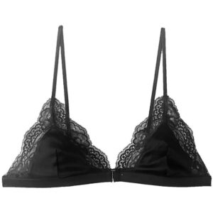 Fleur Du Mal  Naomi lace-trim triangle bra