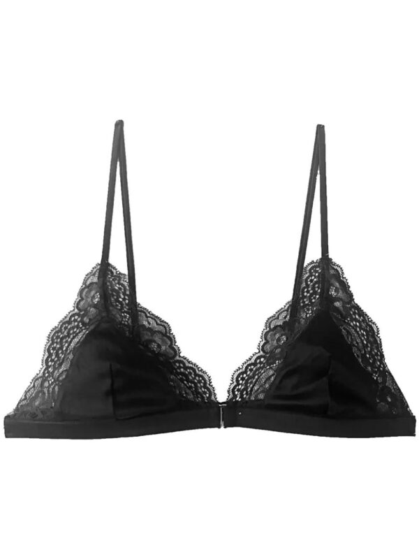Fleur Du Mal  Naomi lace-trim triangle bra