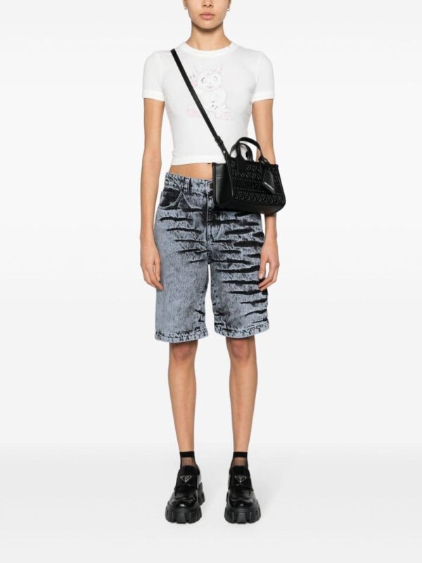 Karl Lagerfeld K/Skuare perforated tote bag - Image 2