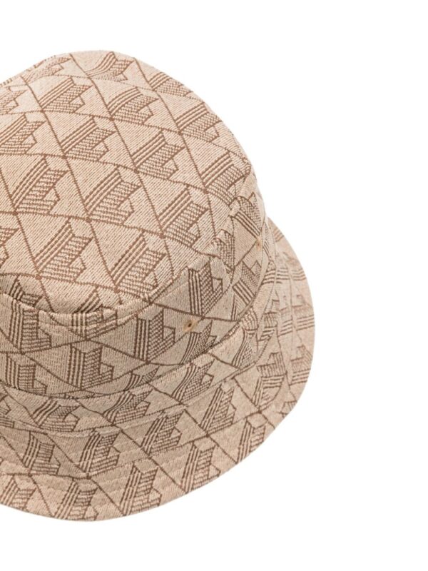 Lacoste logo-patch reversible bucket hat - Image 2